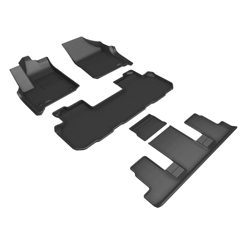 Picture of 3D MAXpider ACE Kagu-Combo-Black Floor Mats - L1BC04001509