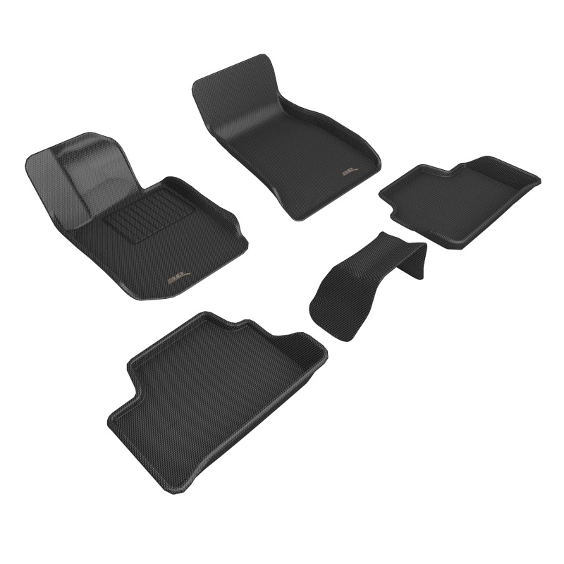 Picture of 3D MAXpider ACE Kagu-Combo-Black Floor Mats - L1BM10301509