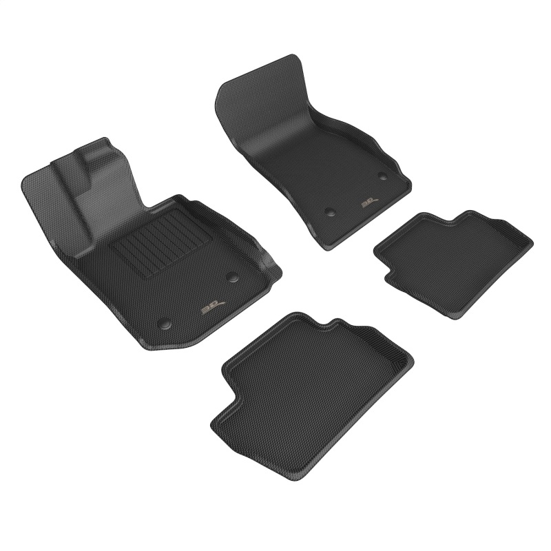 Picture of 3D MAXpider ACE Kagu-Combo-Black Floor Mats - L1BM12501509
