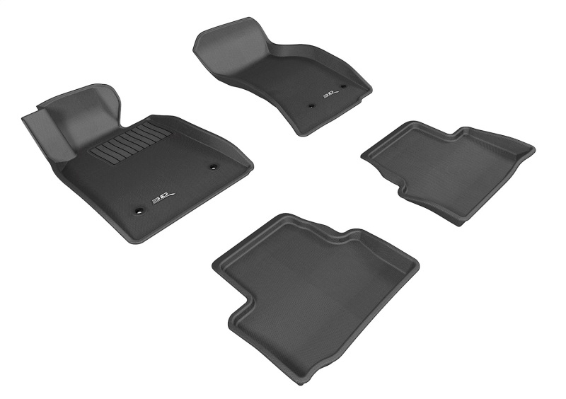 Picture of 3D MAXpider ACE Kagu-Combo-Black Floor Mats - L1CD00601509