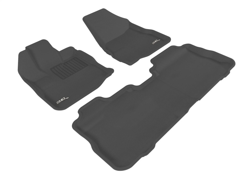 Picture of 3D MAXpider ACE Kagu-Combo-Black Floor Mats - L1CH01401509