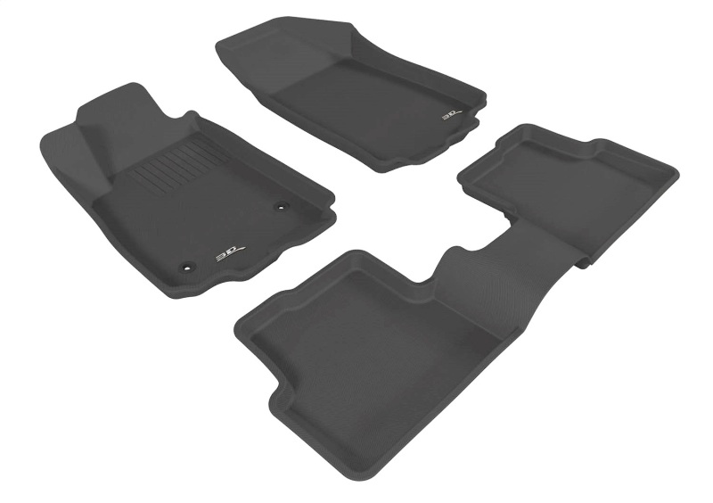 Picture of 3D MAXpider ACE Kagu-Combo-Black Floor Mats - L1CH02901509