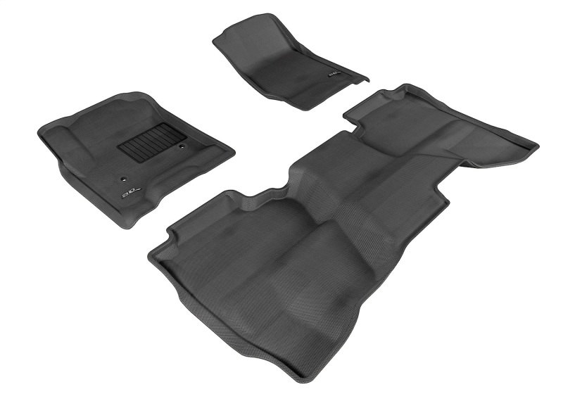 Picture of 3D MAXpider ACE Kagu-Combo-Black Floor Mats - L1CH03901509