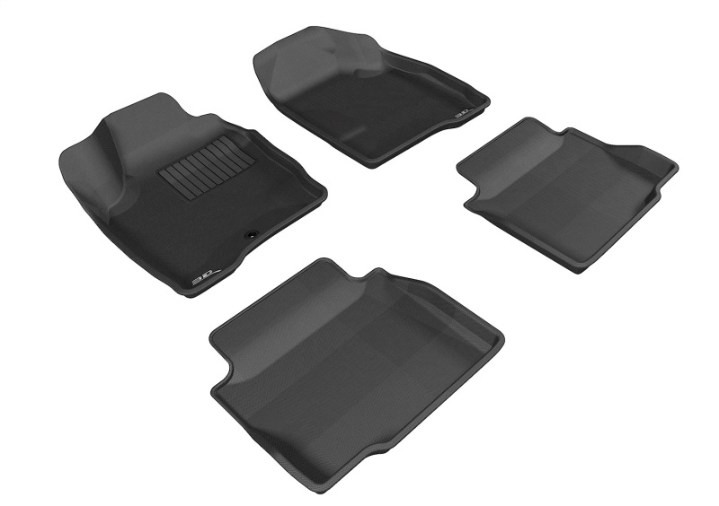 Picture of 3D MAXpider ACE Kagu-Combo-Black Floor Mats - L1CH04301509