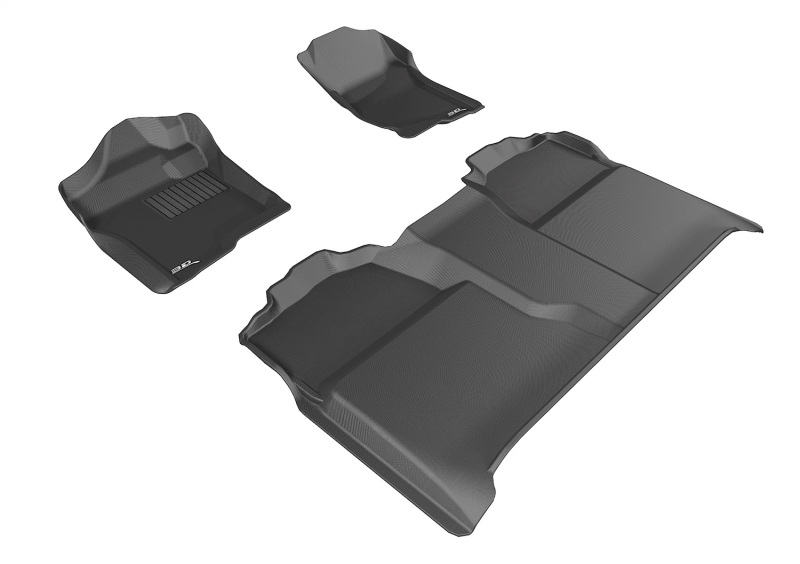 Picture of 3D MAXpider ACE Kagu-Combo-Black Floor Mats - L1CH04701509