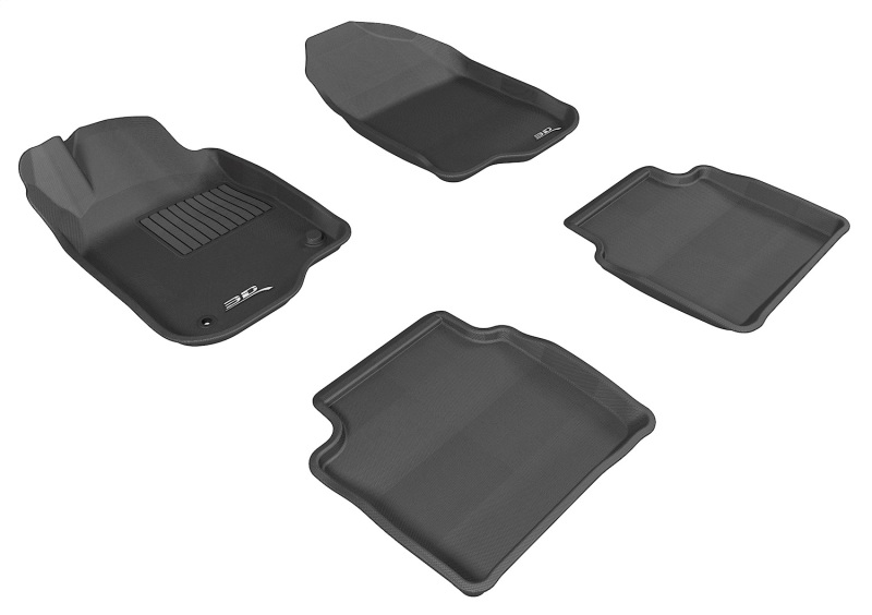 Picture of 3D MAXpider ACE Kagu-Combo-Black Floor Mats - L1CH04801509