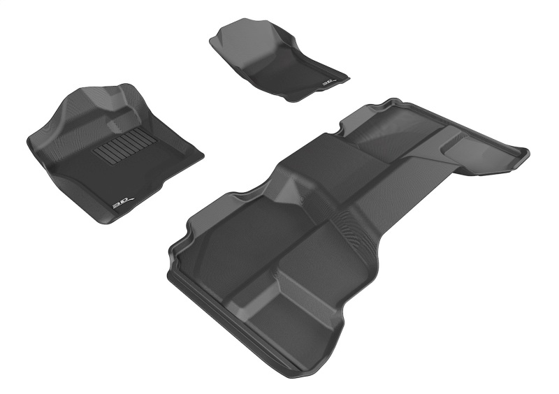 Picture of 3D MAXpider ACE Kagu-Combo-Black Floor Mats - L1CH05001509