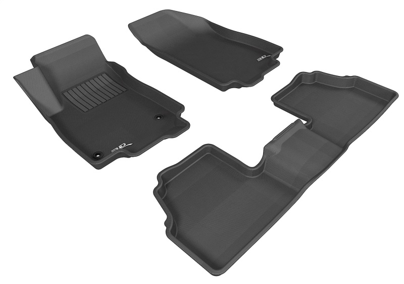 Picture of 3D MAXpider ACE Kagu-Combo-Black Floor Mats - L1CH06501509