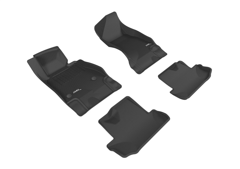 Picture of 3D MAXpider ACE Kagu-Combo-Black Floor Mats - L1CH06901509