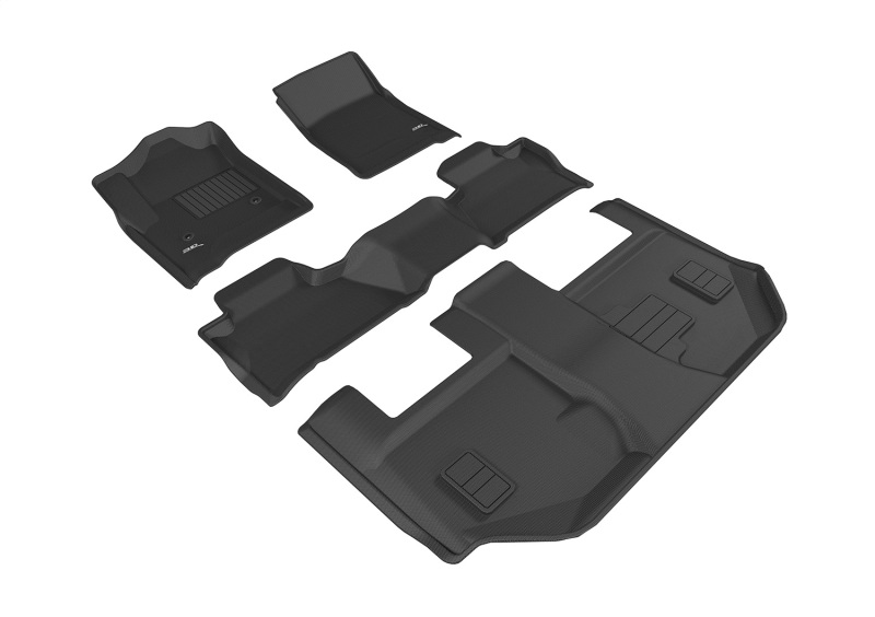 Picture of 3D MAXpider ACE Kagu-Combo-Black Floor Mats - L1CH07501509