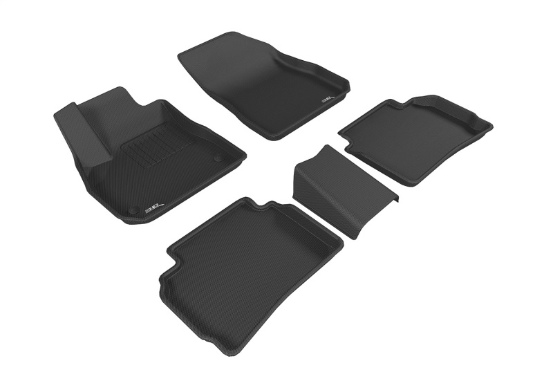Picture of 3D MAXpider ACE Kagu-Combo-Black Floor Mats - L1CH07701509