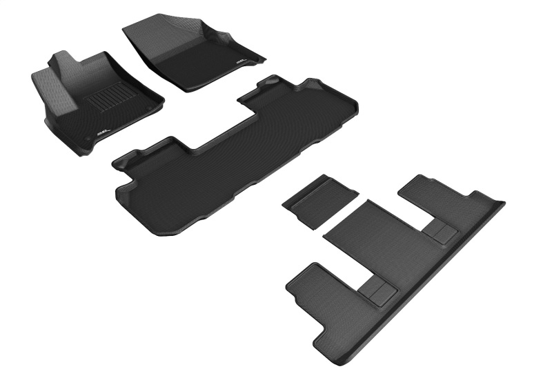 Picture of 3D MAXpider ACE Kagu-Combo-Black Floor Mats - L1CH08601509