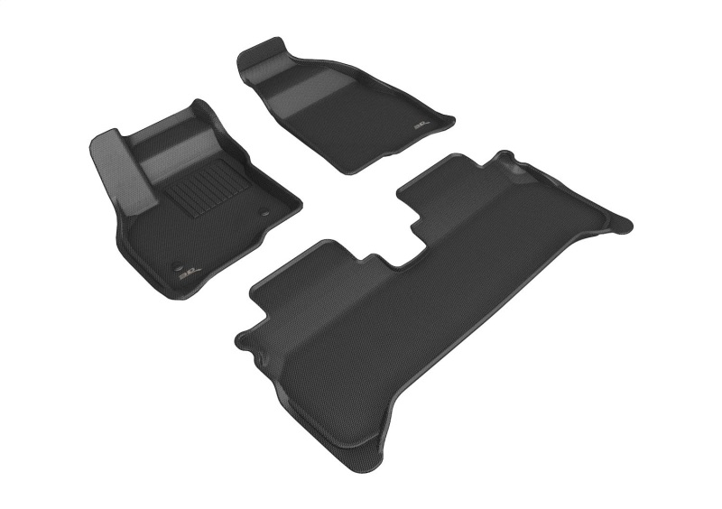 Picture of 3D MAXpider ACE Kagu-Combo-Black Floor Mats - L1CH09701509