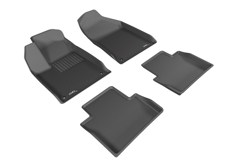 Picture of 3D MAXpider ACE Kagu-Combo-Black Floor Mats - L1CY00301509