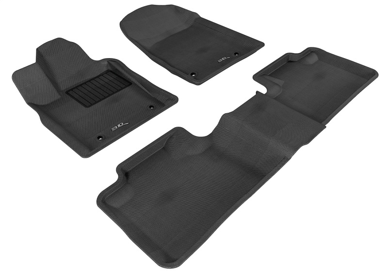 Picture of 3D MAXpider ACE Kagu-Combo-Black Floor Mats - L1DG01301509