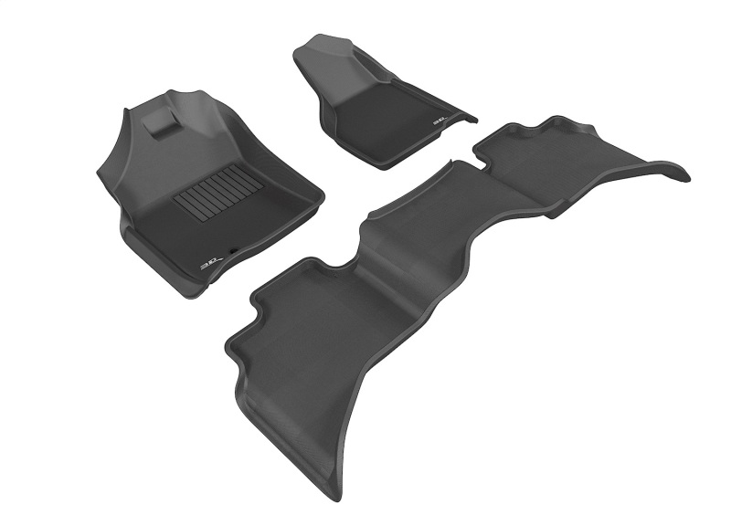 Picture of 3D MAXpider ACE Kagu-Combo-Black Floor Mats - L1DG01801509