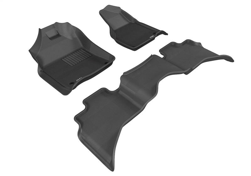 Picture of 3D MAXpider ACE Kagu-Combo-Black Floor Mats - L1DG01901509