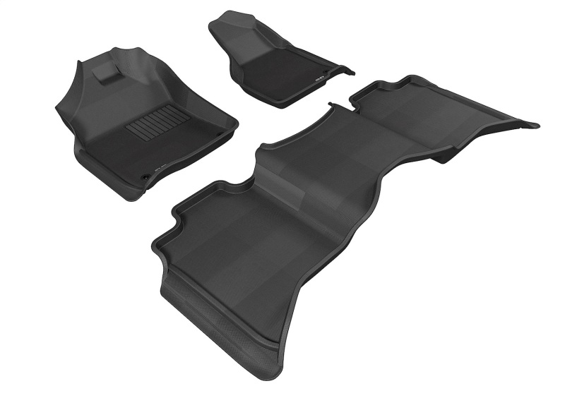 Picture of 3D MAXpider ACE Kagu-Combo-Black Floor Mats - L1DG02001509