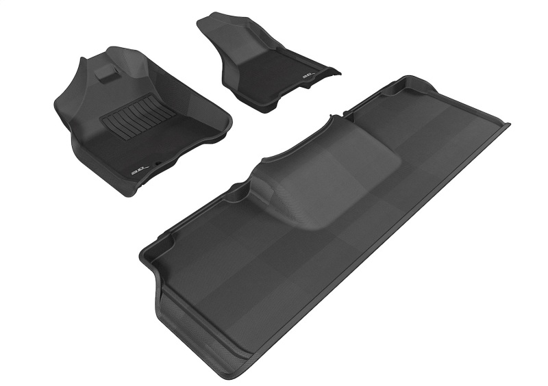 Picture of 3D MAXpider ACE Kagu-Combo-Black Floor Mats - L1DG02201509