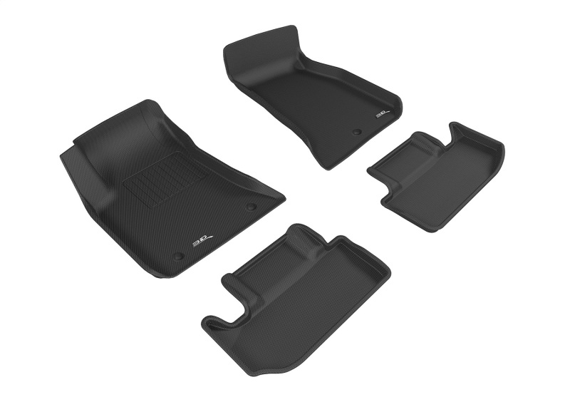 Picture of 3D MAXpider ACE Kagu-Combo-Black Floor Mats - L1DG02401509
