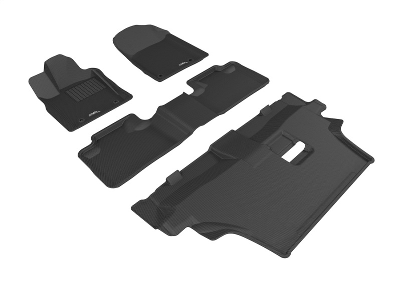 Picture of 3D MAXpider ACE Kagu-Combo-Black Floor Mats - L1DG02501509