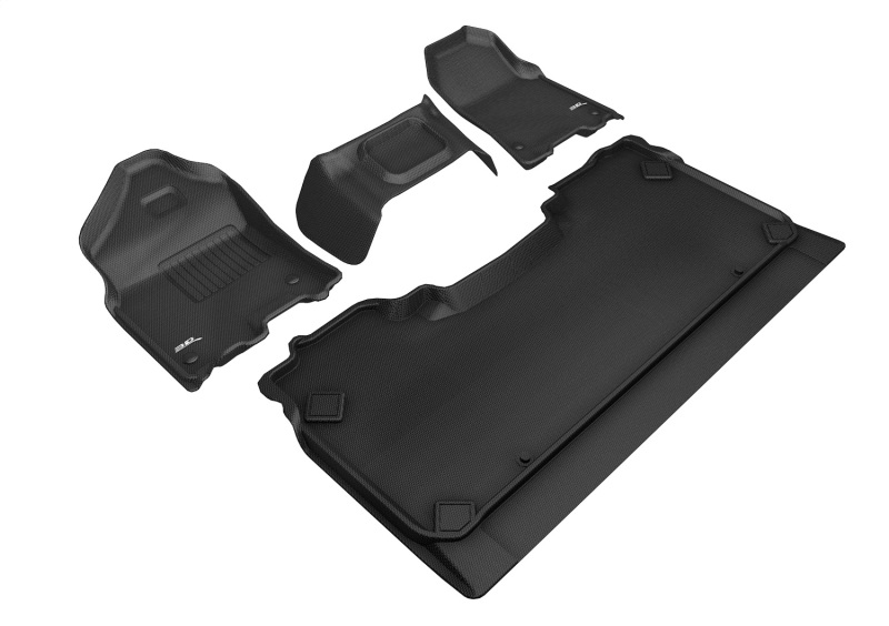 Picture of 3D MAXpider ACE Kagu-Combo-Black Floor Mats - L1DG02701509
