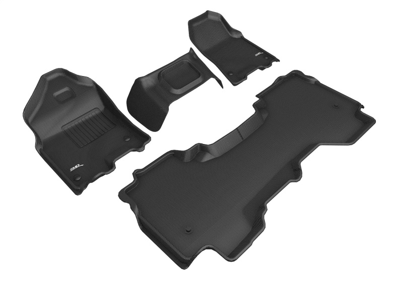 Picture of 3D MAXpider ACE Kagu-Combo-Black Floor Mats - L1DG03001509