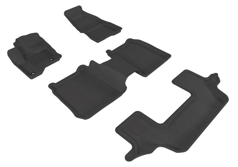 Picture of 3D MAXpider ACE Kagu-Combo-Black Floor Mats - L1FR02101509