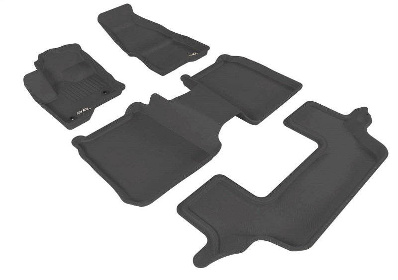 Picture of 3D MAXpider ACE Kagu-Combo-Black Floor Mats - L1FR05101509