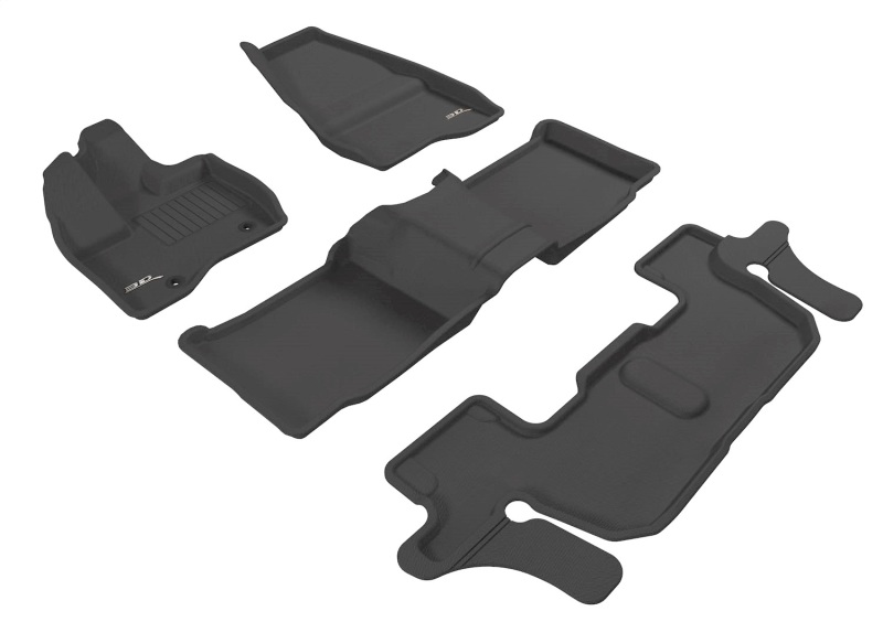 Picture of 3D MAXpider ACE Kagu-Combo-Black Floor Mats - L1FR03601509