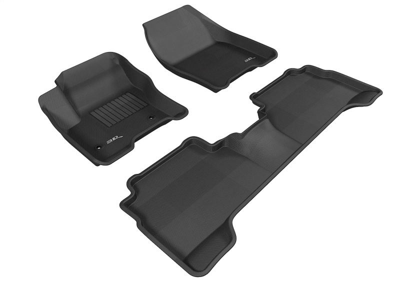 Picture of 3D MAXpider ACE Kagu-Combo-Black Floor Mats - L1FR05601509