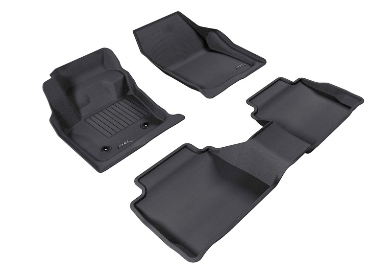 Picture of 3D MAXpider ACE Kagu-Combo-Black Floor Mats - L1FR06001509