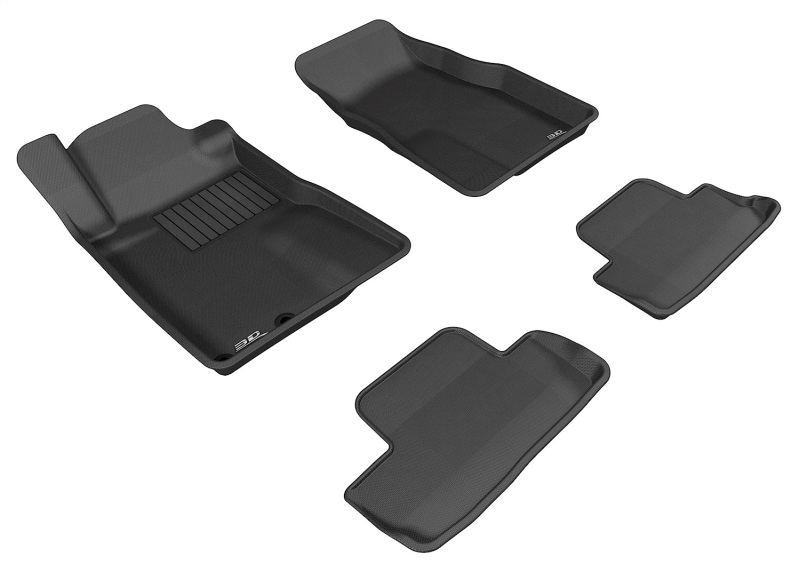 Picture of 3D MAXpider ACE Kagu-Combo-Black Floor Mats - L1FR06501509