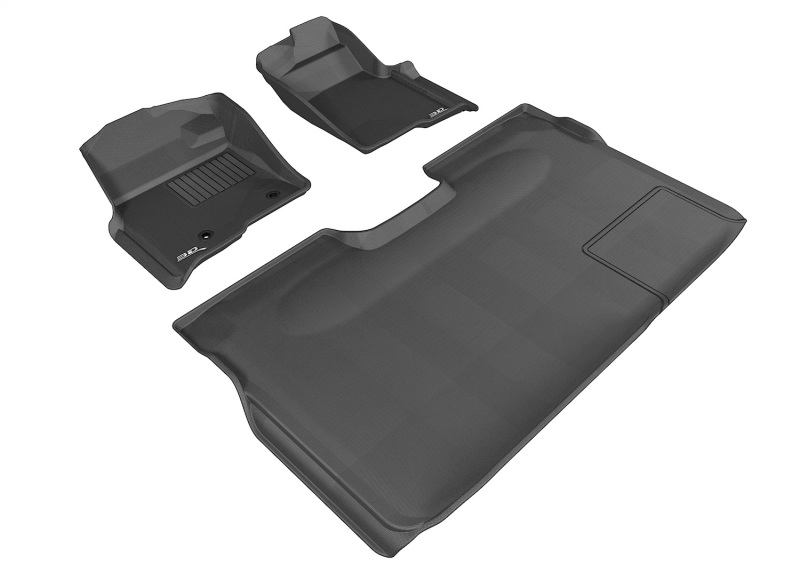 Picture of 3D MAXpider ACE Kagu-Combo-Black Floor Mats - L1FR07201509
