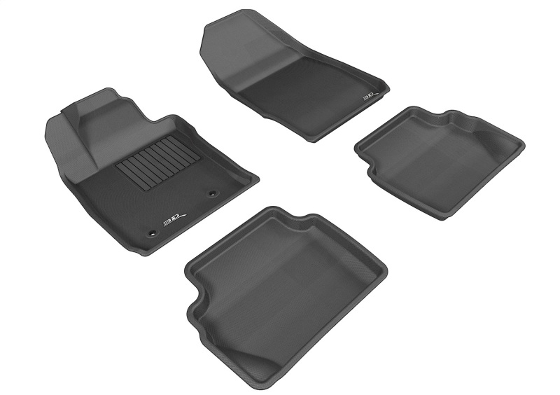Picture of 3D MAXpider ACE Kagu-Combo-Black Floor Mats - L1FR08001509