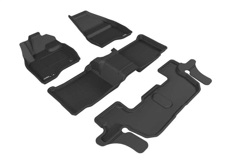Picture of 3D MAXpider ACE Kagu-Combo-Black Floor Mats - L1FR09101509