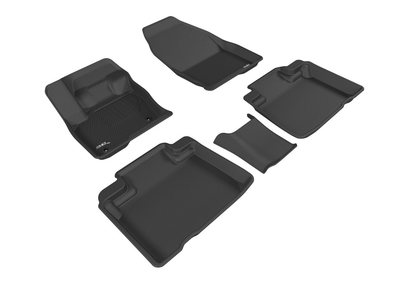 Picture of 3D MAXpider ACE Kagu-Combo-Black Floor Mats - L1FR09301509