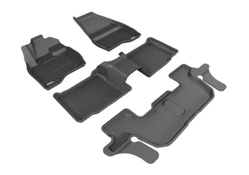 Picture of 3D MAXpider ACE Kagu-Combo-Black Floor Mats - L1FR09201509