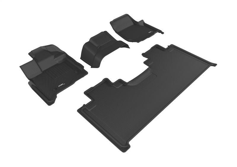 Picture of 3D MAXpider ACE Kagu-Combo-Black Floor Mats - L1FR10101509