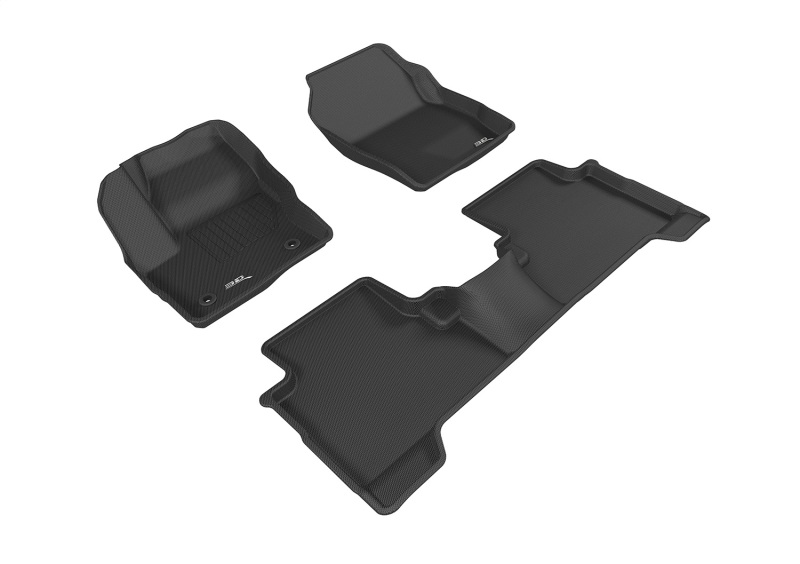 Picture of 3D MAXpider ACE Kagu-Combo-Black Floor Mats - L1FR10601509