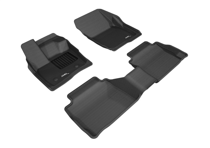 Picture of 3D MAXpider ACE Kagu-Combo-Black Floor Mats - L1FR10901509