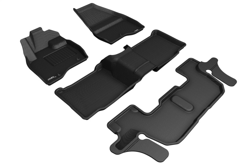 Picture of 3D MAXpider ACE Kagu-Combo-Black Floor Mats - L1FR11101509