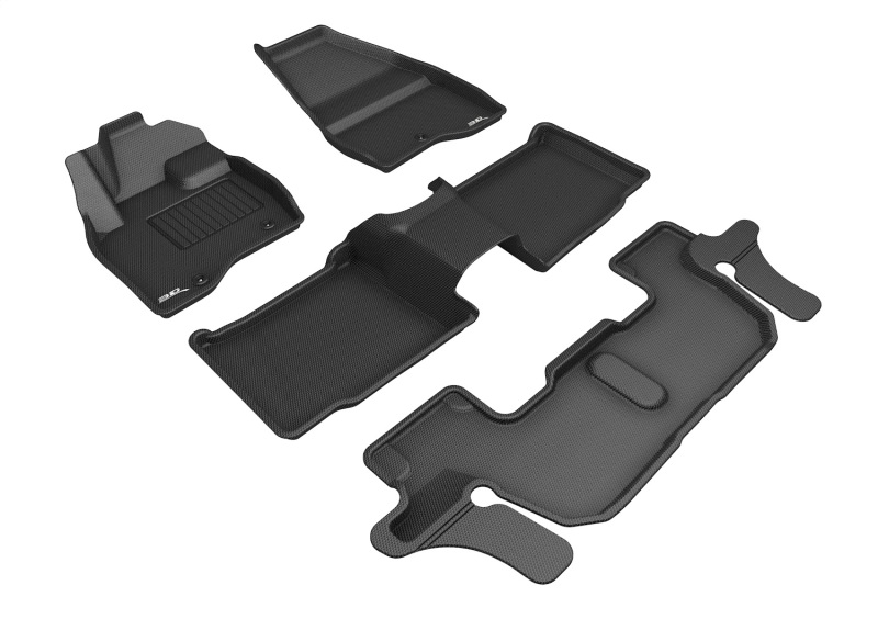 Picture of 3D MAXpider ACE Kagu-Combo-Black Floor Mats - L1FR11201509