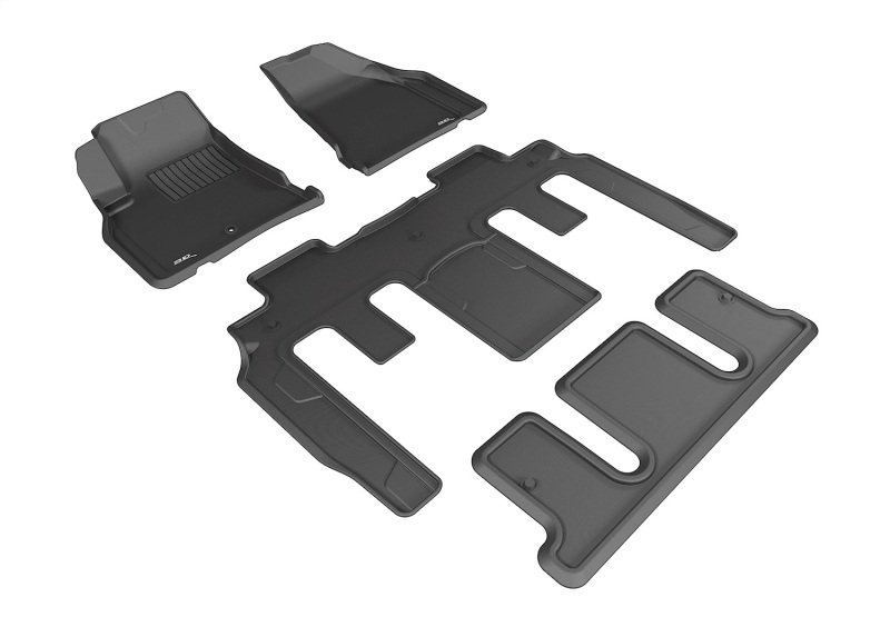 Picture of 3D MAXpider ACE Kagu-Combo-Black Floor Mats - L1GM01301509