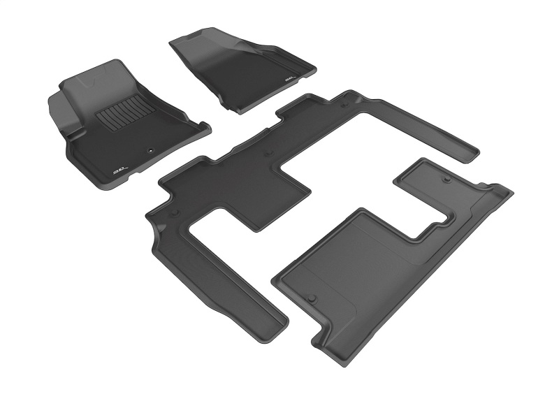 Picture of 3D MAXpider ACE Kagu-Combo-Black Floor Mats - L1GM01201509