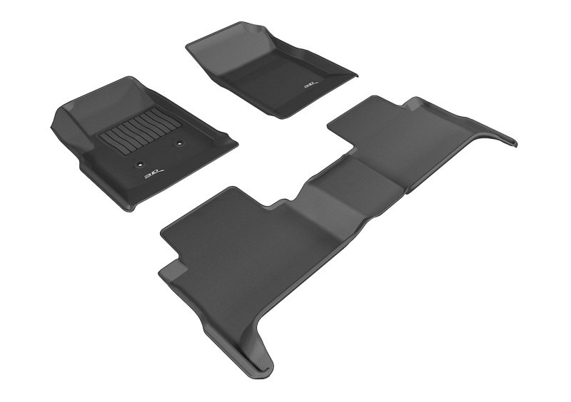 Picture of 3D MAXpider ACE Kagu-Combo-Black Floor Mats - L1GM01801509