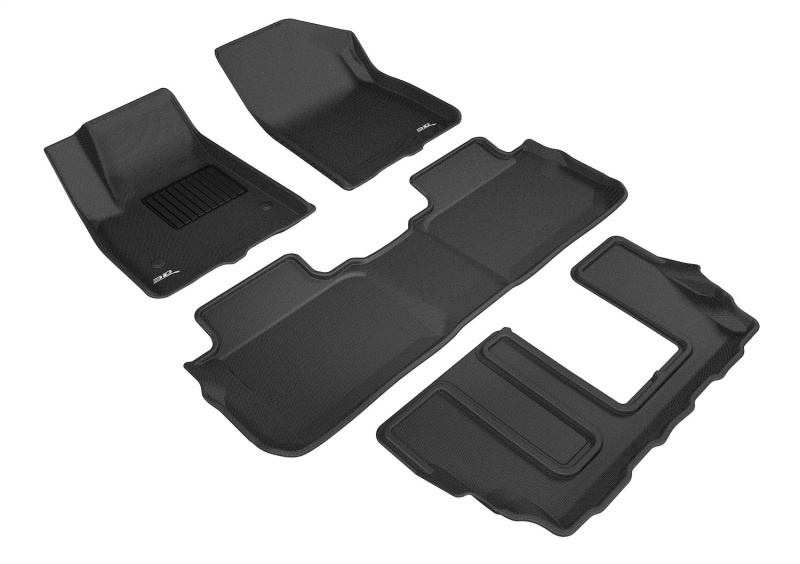 Picture of 3D MAXpider ACE Kagu-Combo-Black Floor Mats - L1GM02101509