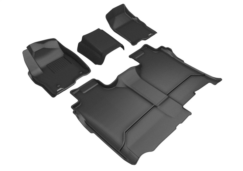 Picture of 3D MAXpider ACE Kagu-Combo-Black Floor Mats - L1GM02401509