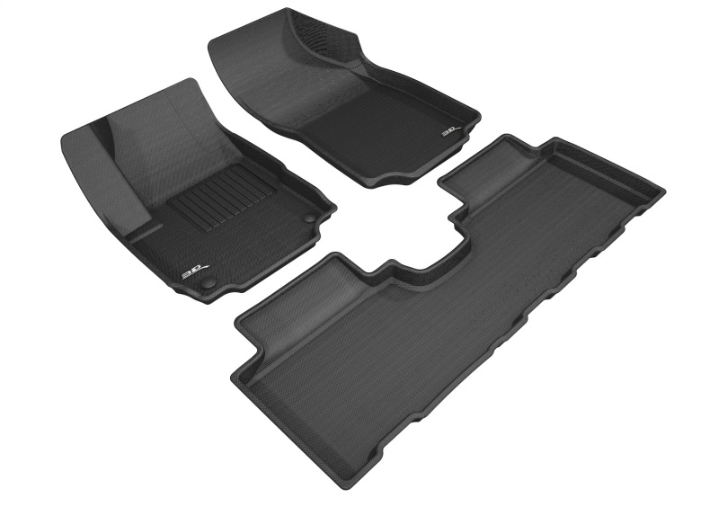 Picture of 3D MAXpider ACE Kagu-Combo-Black Floor Mats - L1GM02301509