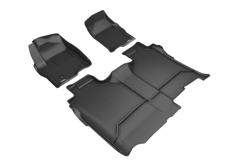 Picture of 3D MAXpider ACE Kagu-Combo-Black Floor Mats - L1GM02501509